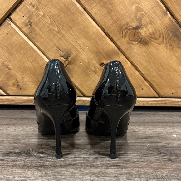 BCBGirls Black Patent Leather Heels - Picture 4 of 5
